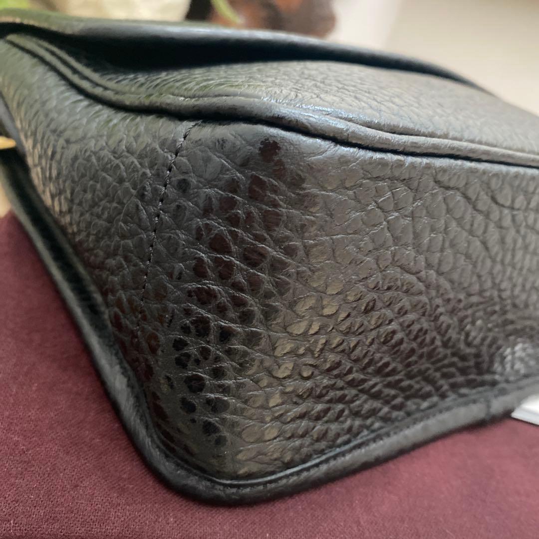 美品★mulberryマルベリー★Brynブリン★本革ハッグ★ストラップ欠品