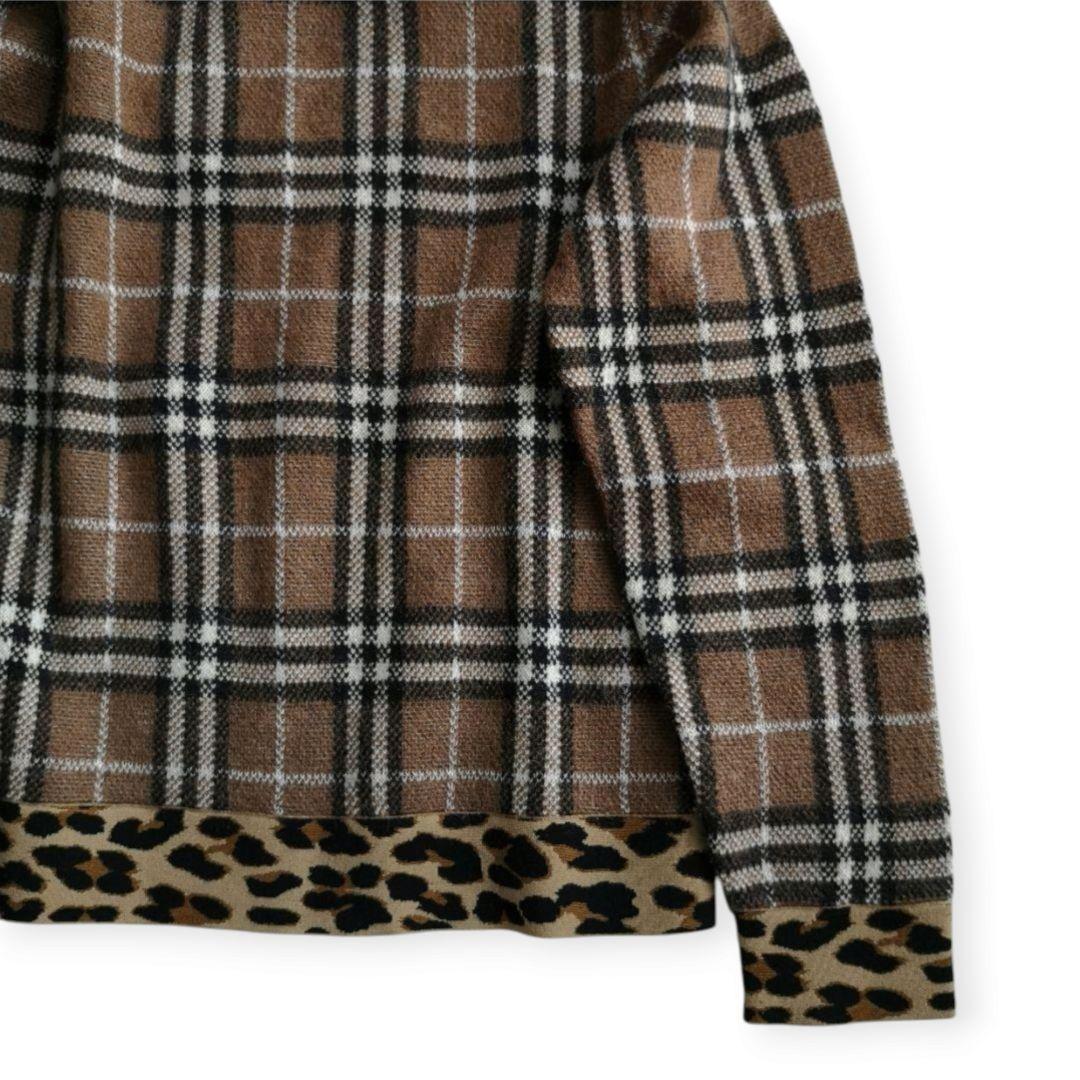 美品 BURBERRY カシミヤ モヘヤ ニット Ｓ