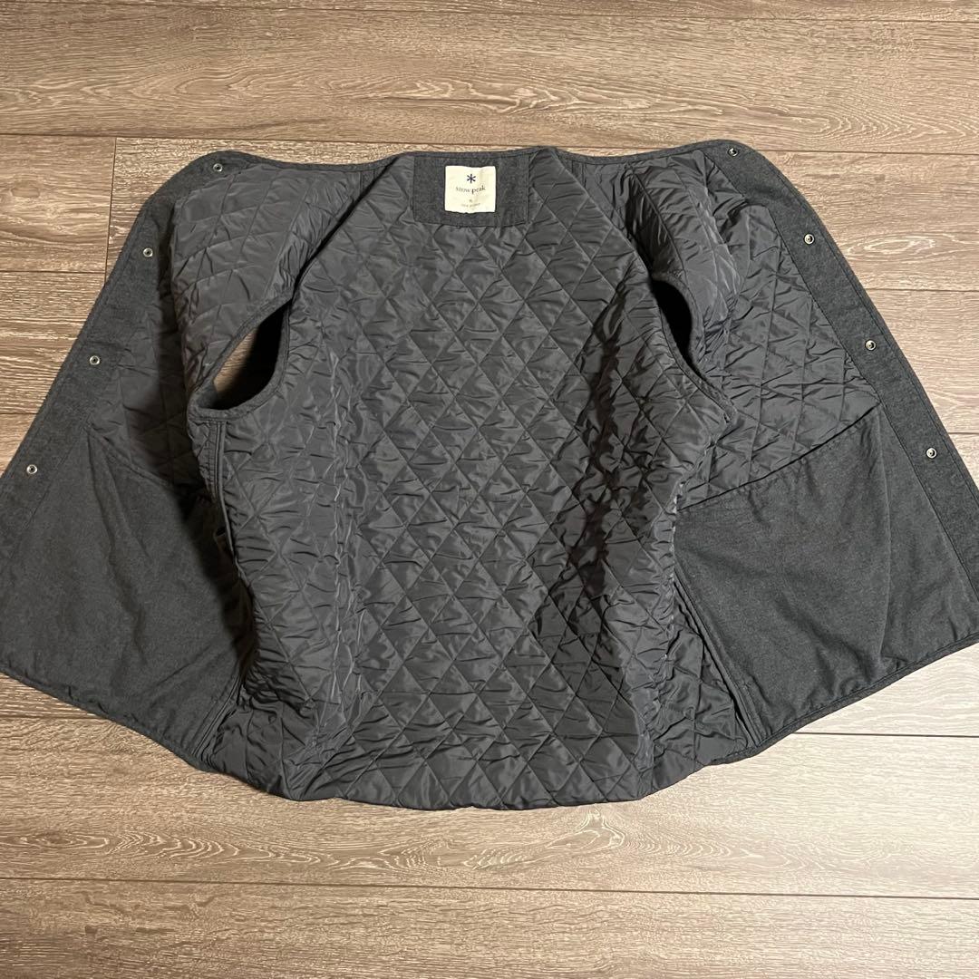 peak スノーピーク Quilted Flannel Vest XL