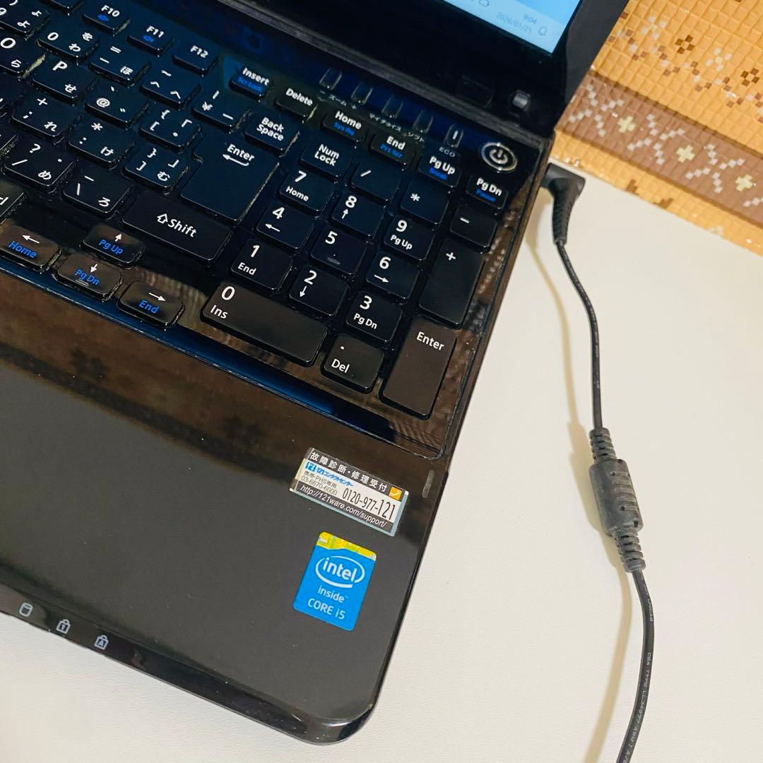 Y52 NECノートパソコン i5メモリ8G高速 Windows11オフィス付き