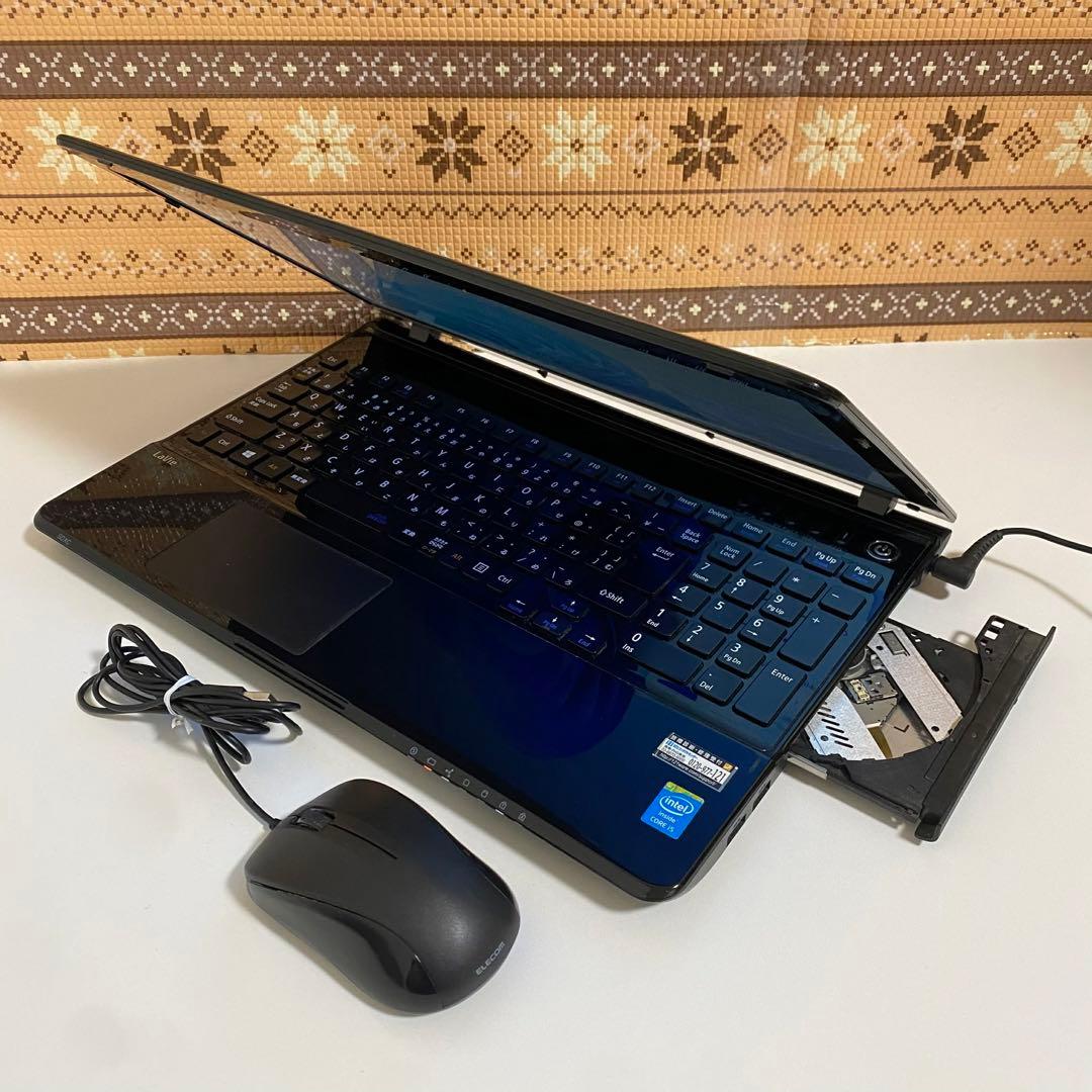 Y52 NECノートパソコン i5メモリ8G高速 Windows11オフィス付き