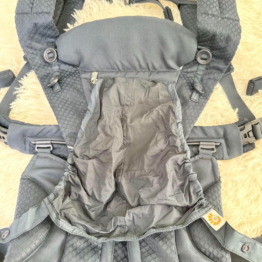 【最上位モデル】Ergobaby オムニブリーズ 抱っこ紐 ミッドナイトブルー