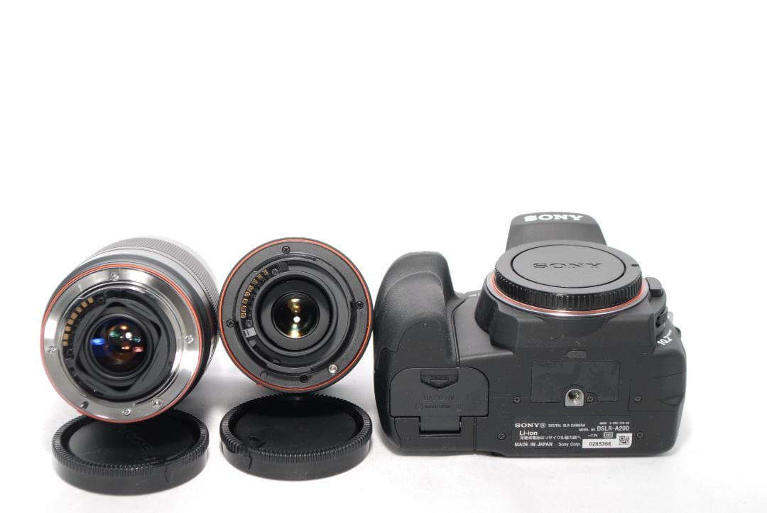 ✨SONY α200✨Wレンズ✨初心者✨簡単操作✨一眼レフ