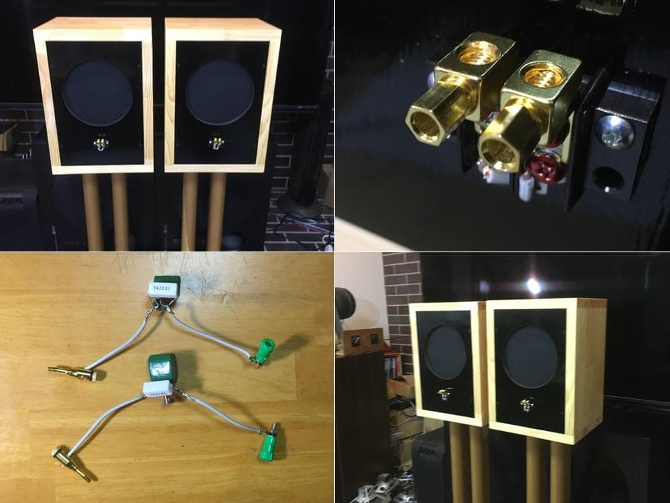 RFT 20㎝フルレンジL2153PBシステム 太く逞しい音JAZZ再生に最適