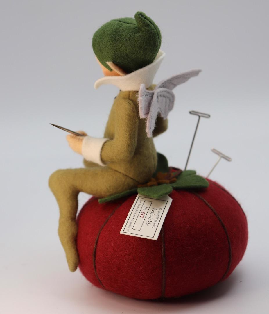 ペリウィンクル 妖精デザイン ピンクッション John Wright Dolls