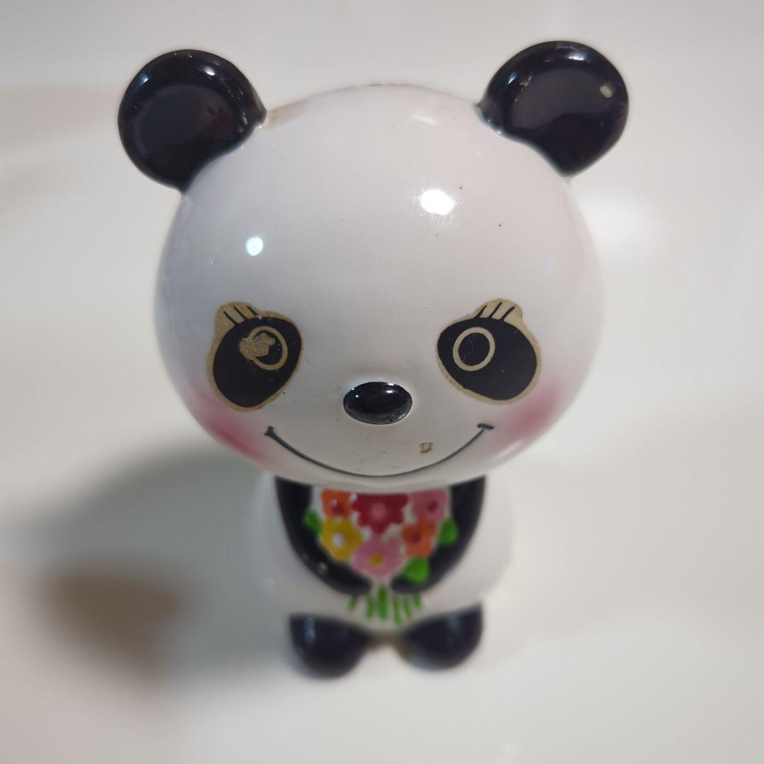 ルネパンダ　内藤ルネ　　貯金箱　ミスターパンダ　　レア　昭和レトロ3点セット