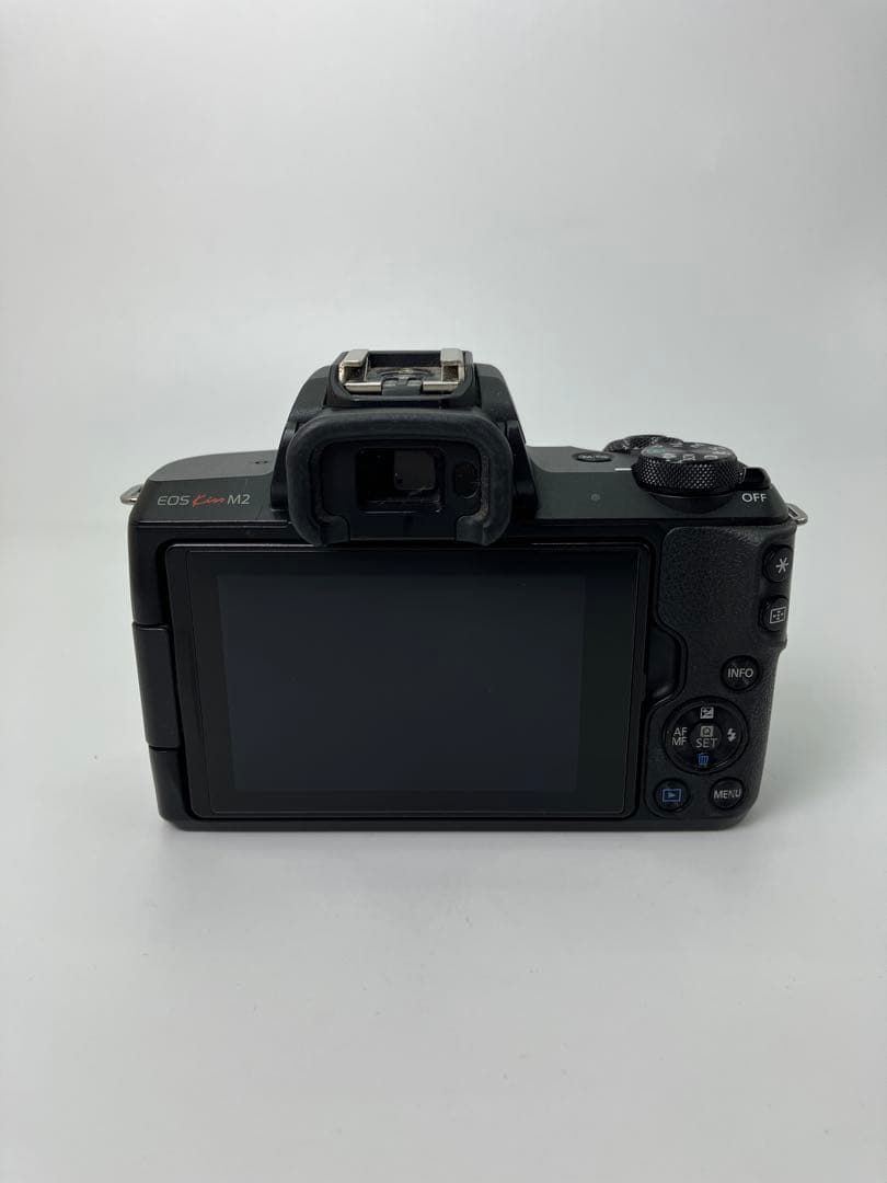 【返品保証・動作確認済】Canon EOS Kiss M2 レンズキットブラック