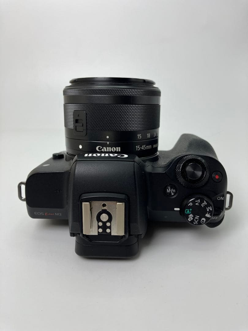 【返品保証・動作確認済】Canon EOS Kiss M2 レンズキットブラック