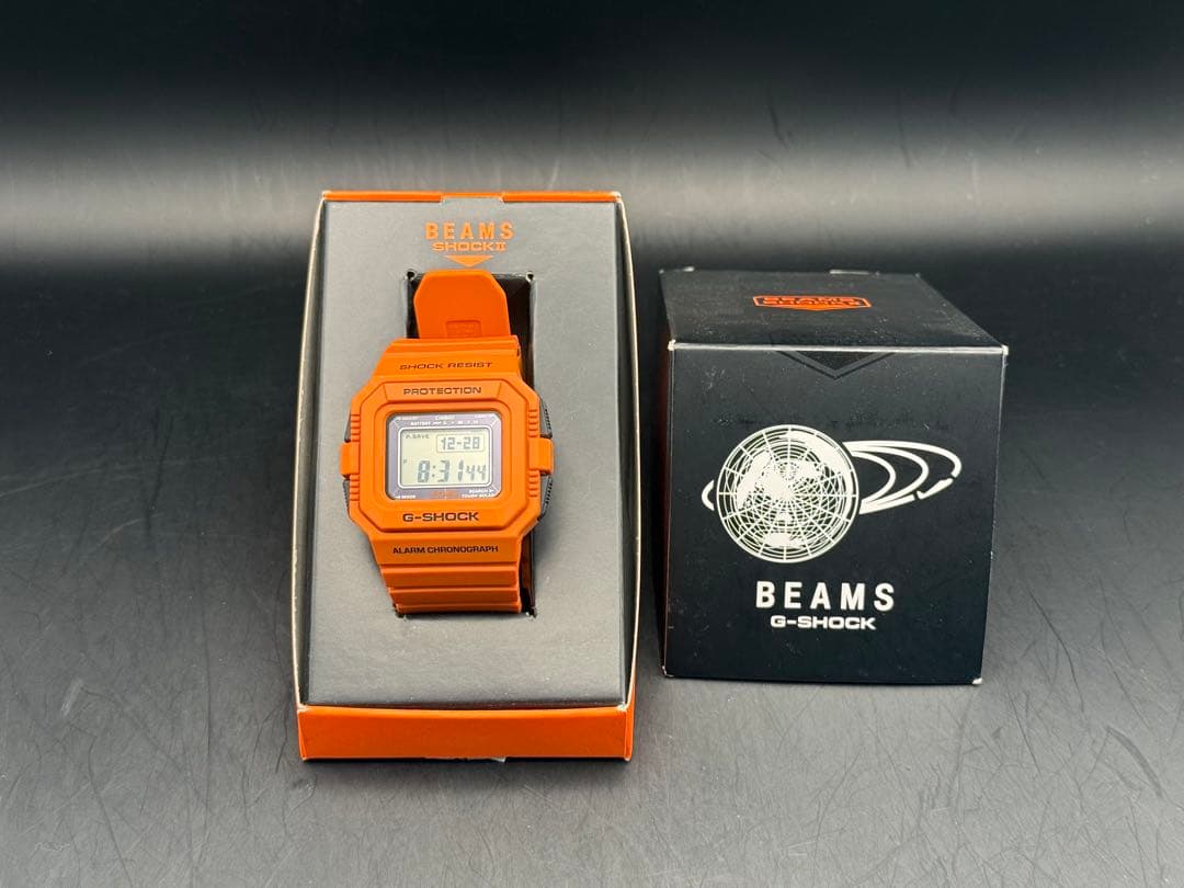 CASIO G-SHOCK BEAMS別注 G-5500BE 未使用 レスキュー