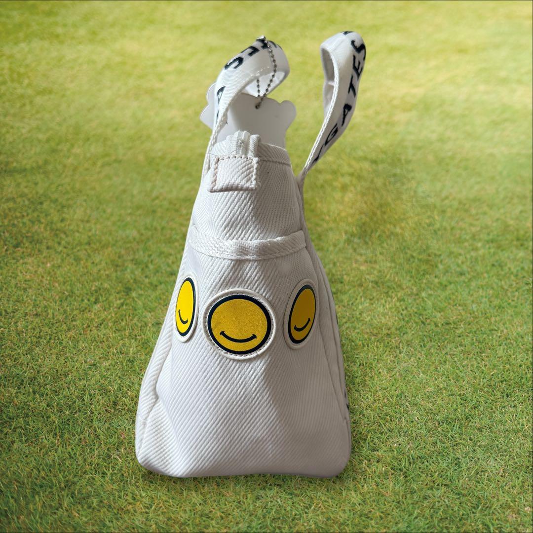 パーリーゲイツ　カートバッグ　ロッカーバッグ　トートバッグ　白　バッグ　ホワイト