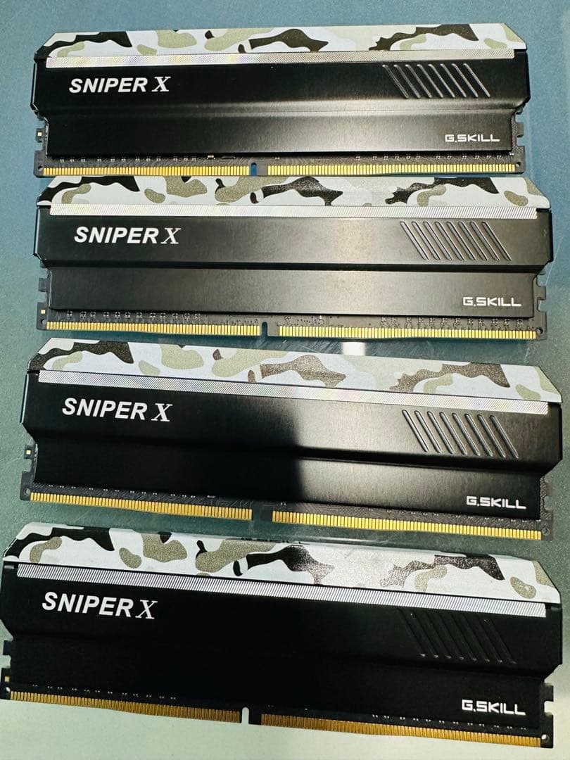 ④ 各社DDR4-3600 32GB　（8GB*4）。