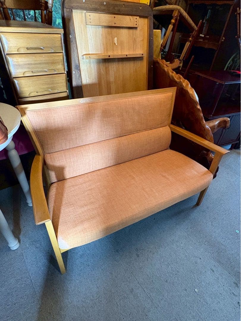 カンディハウス ラ・ヴィーL ラブソファー ミレニアムOR 旭川家具 北欧