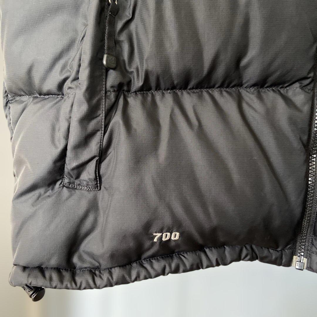 ‼️めちゃん‼️ノースフェイス　ヌプシ　ダウンベスト　希少‼️ センターロゴ