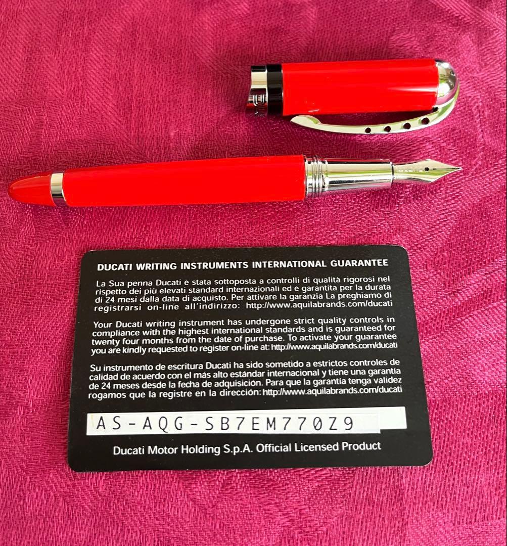 【DUCATI】 ドゥカティ 万年筆