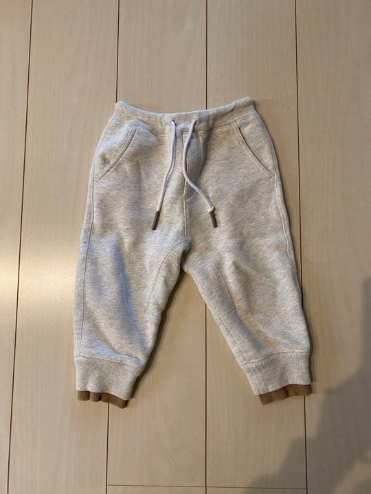 Burberry バーバリー ロゴパンツ スウェット ベビー服 95 グレー