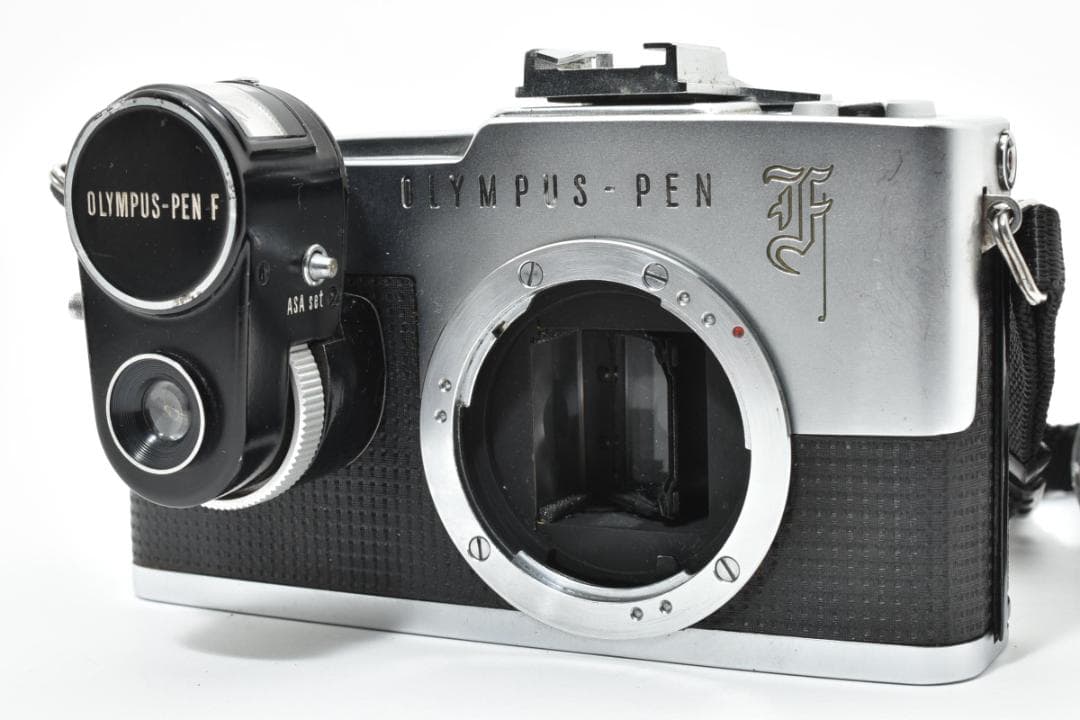 ★各部モルト張り替え済・美品★ オリンパス PEN-F ボディ #21133
