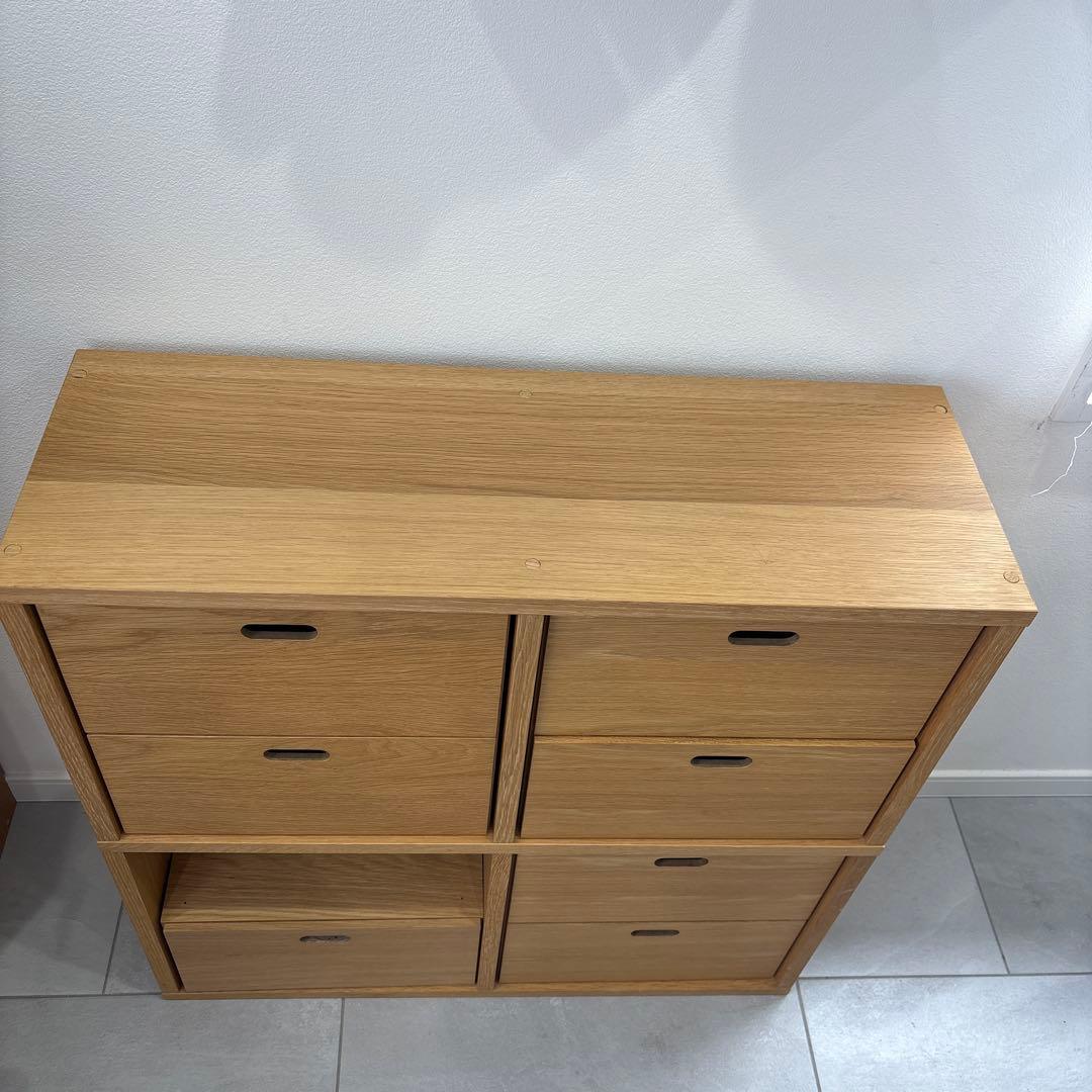 《お値下げしました》無印 スタッキングシェルフ 引き出しセット