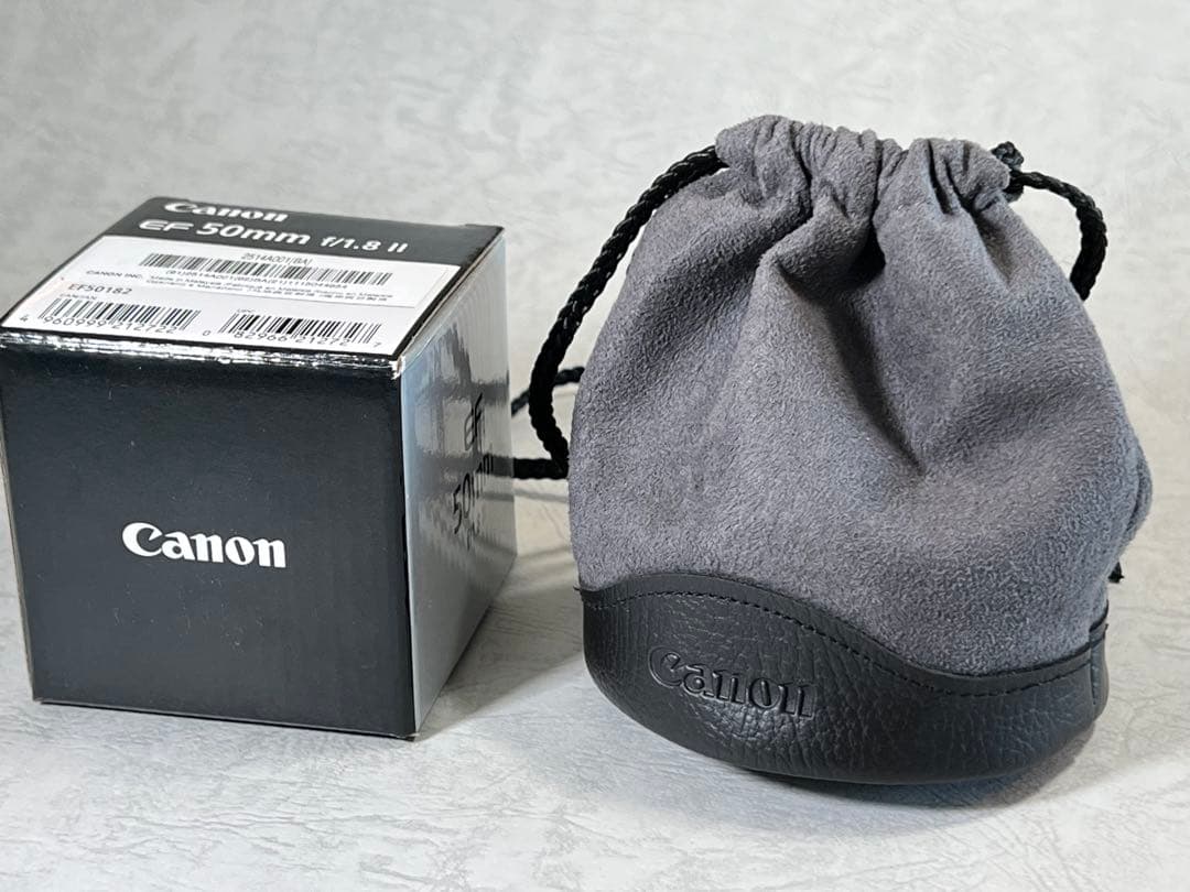 【おまけ付】箱あり_CANON EF 50mm F1.8 II
