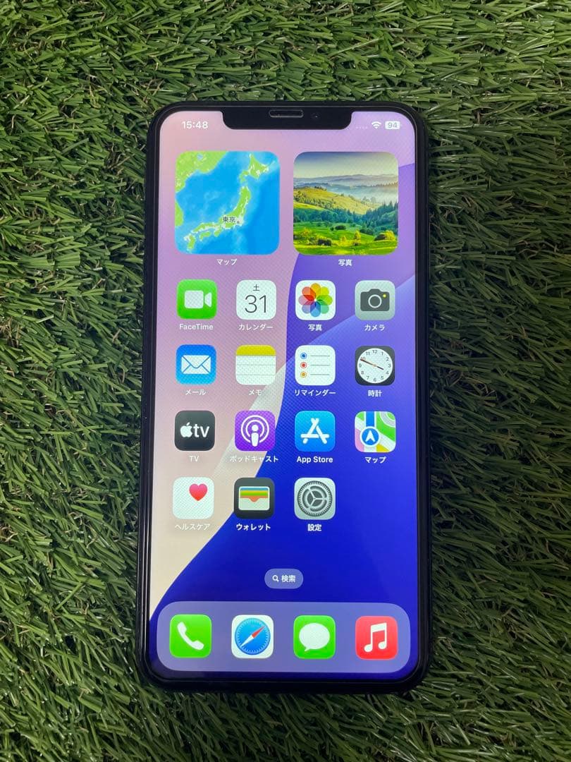 ⭐️美品⭐️iPhoneXS MAX256 新品バッテリー新品ケース画面フィルム