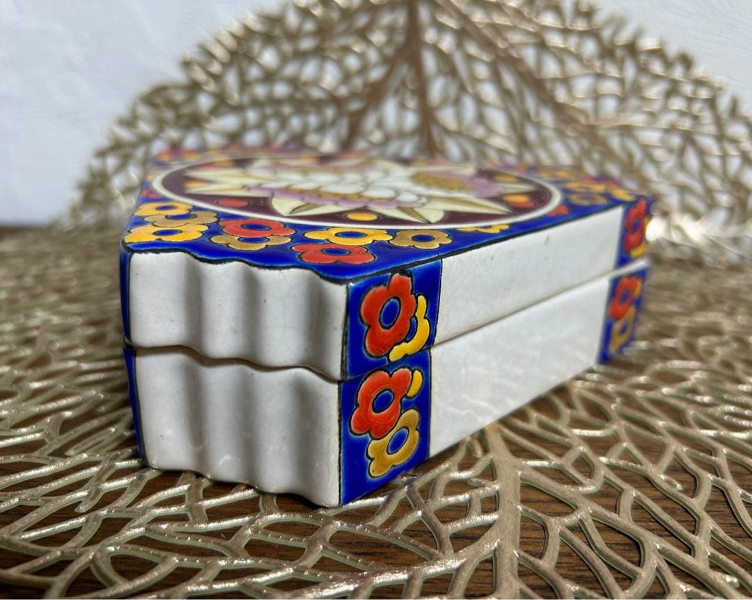 Longwy フランス製 手描エナメル彩色(ロングイ)