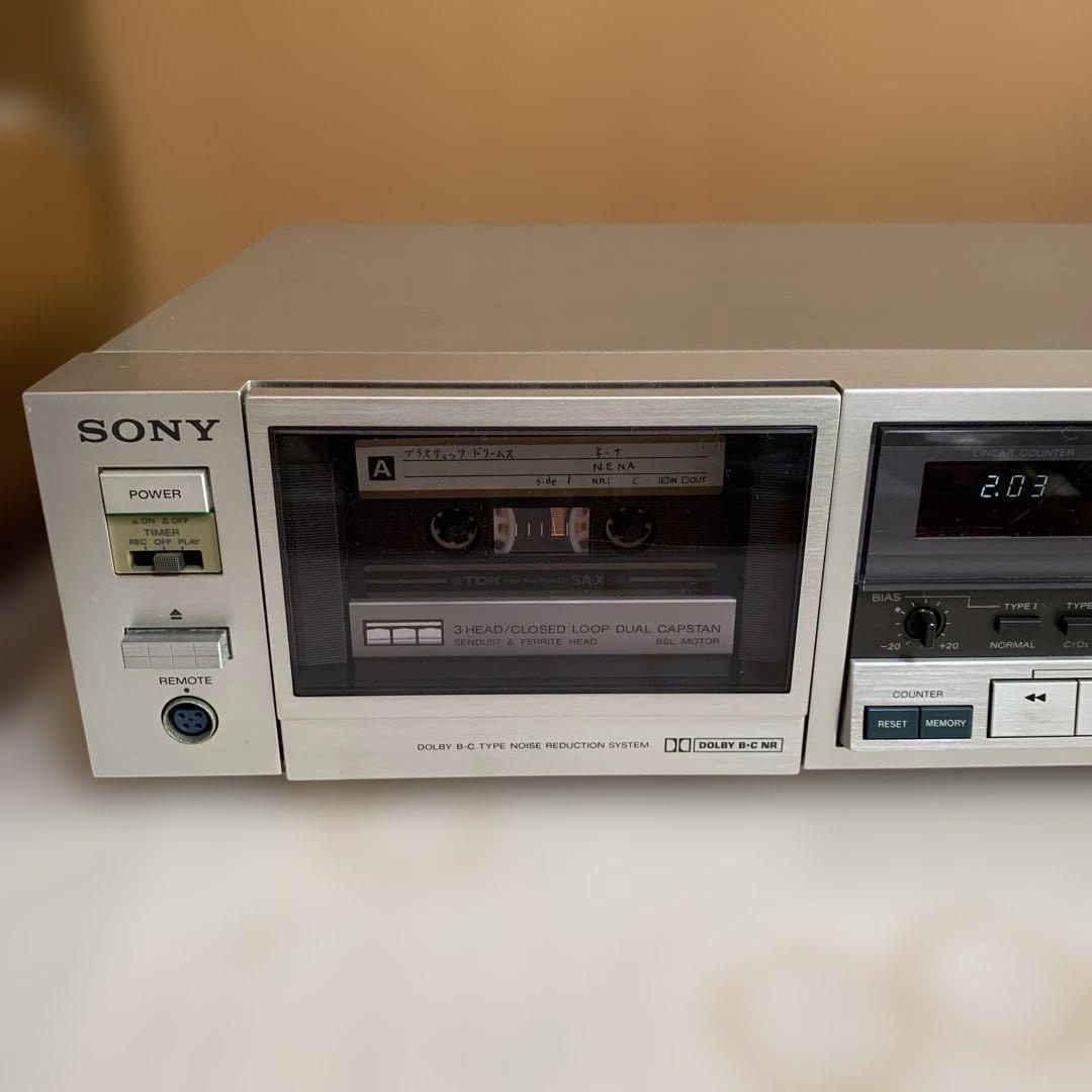 美品 SONY TC-K555 カセットデッキ