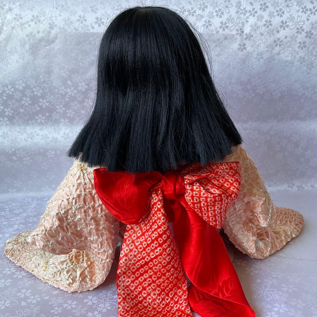 市松人形　松乾斎東光作　お座り着せ替え市松人形