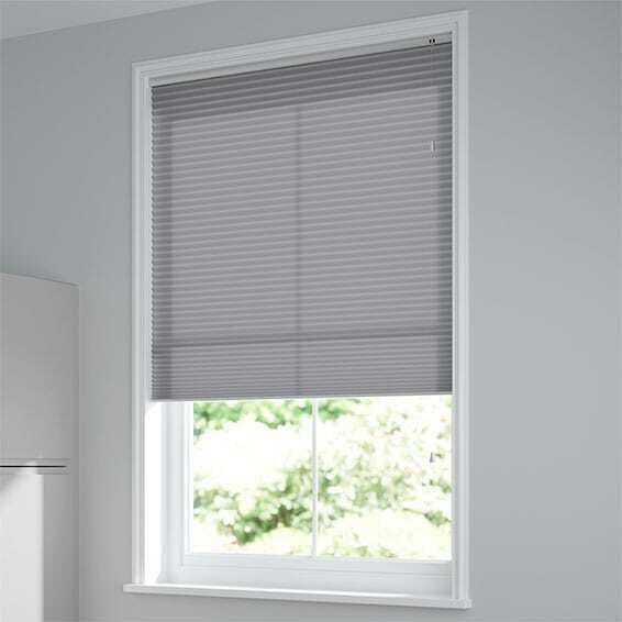 未使用　ハニカムシェード　ライトグレー 　186×153