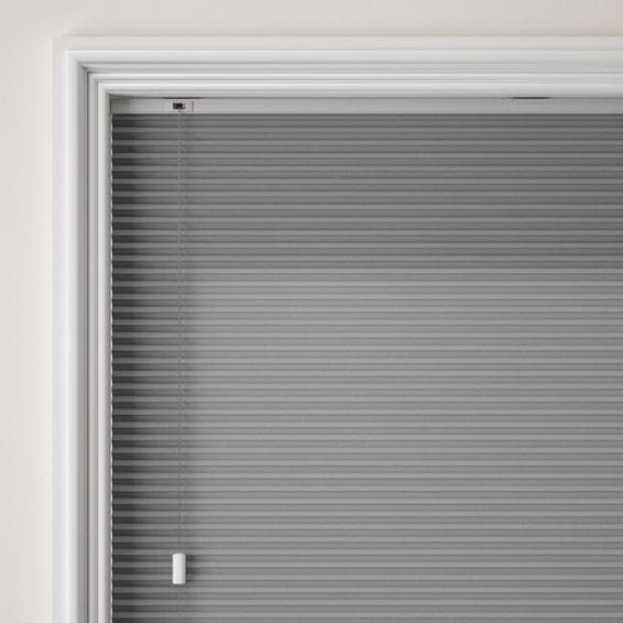 未使用　ハニカムシェード　ライトグレー 　186×153