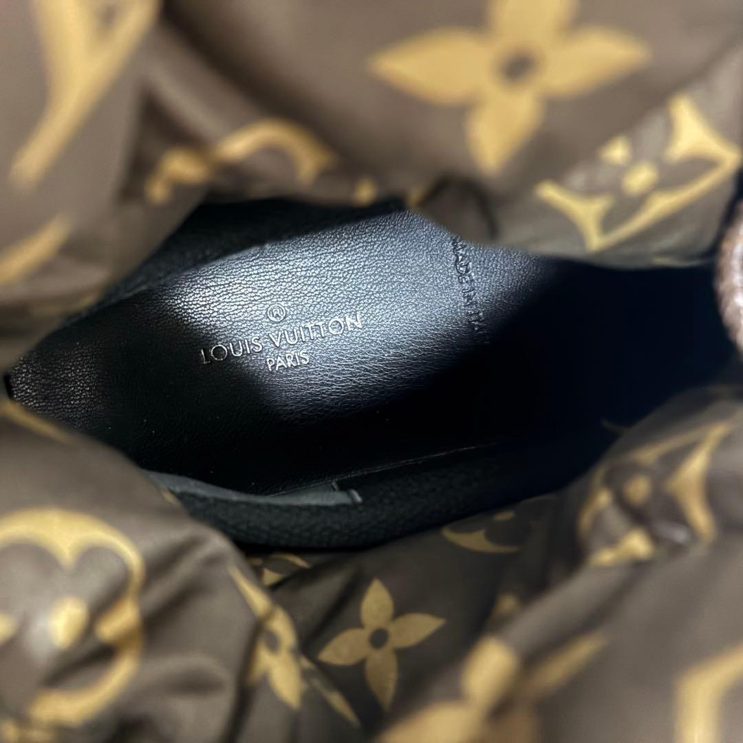 極美品　ルイヴィトン　ピローライン　アンクルブーツ　モノグラム　36 23cm
