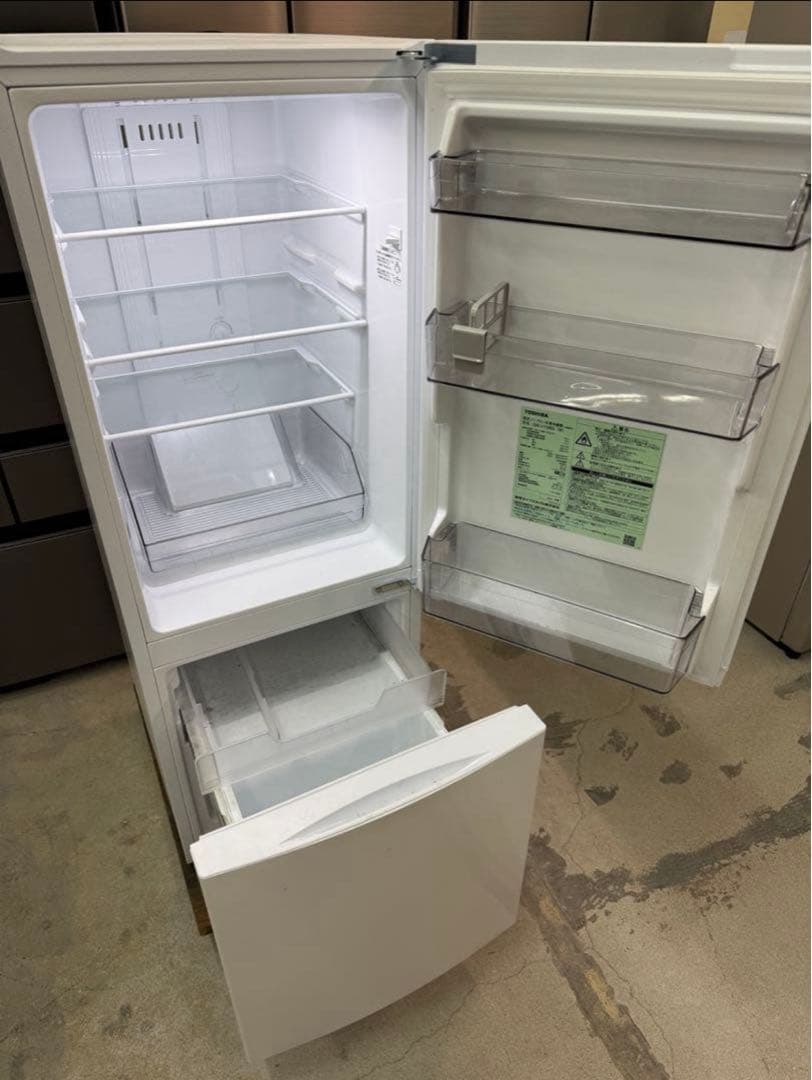 【高年式】2024年式 153L 東芝 冷蔵庫 GR-V15BS(W)