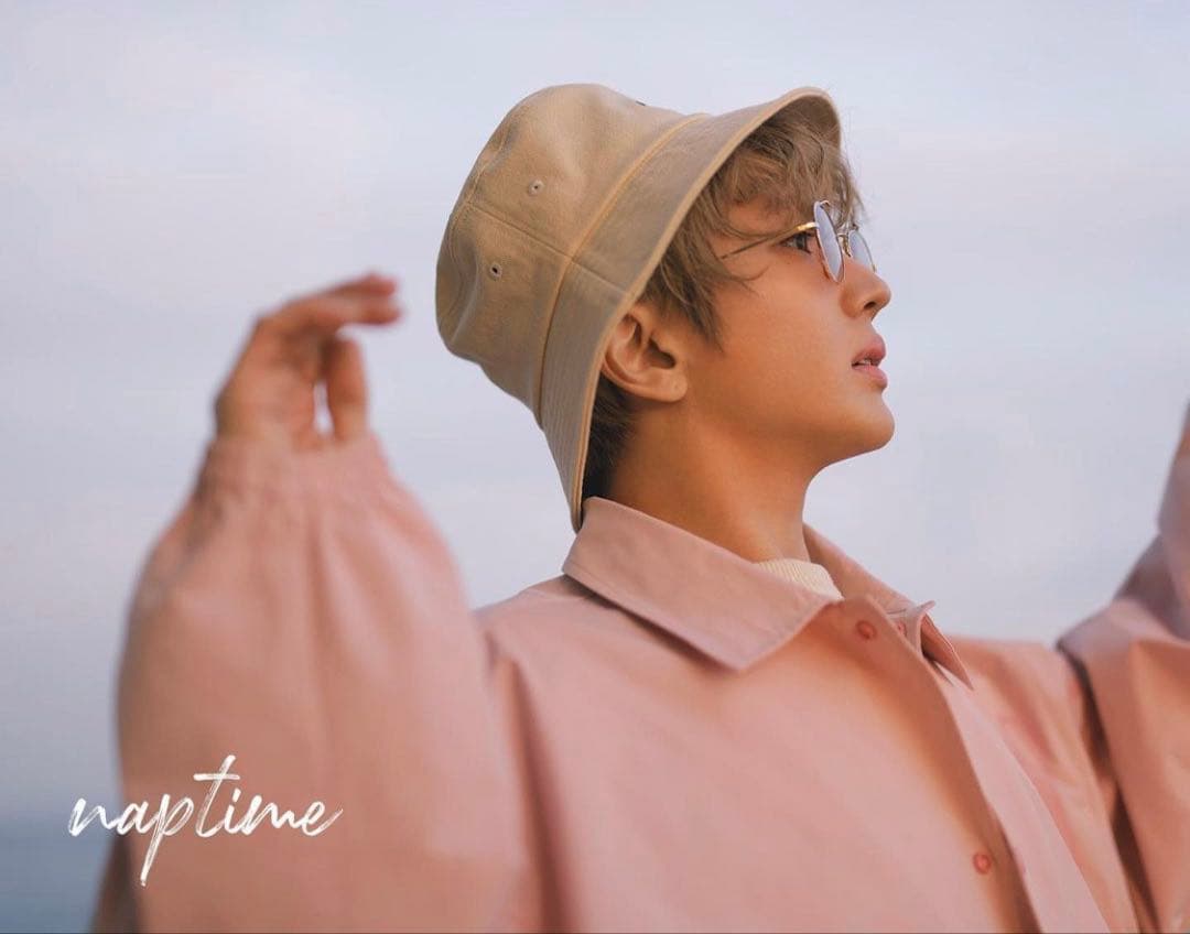 Naptime ピンク ナイロンジャケット