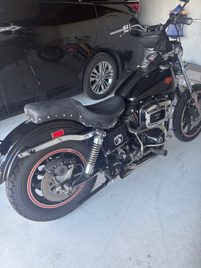 ショベル用4速フレーム用サドルマン当時物シート