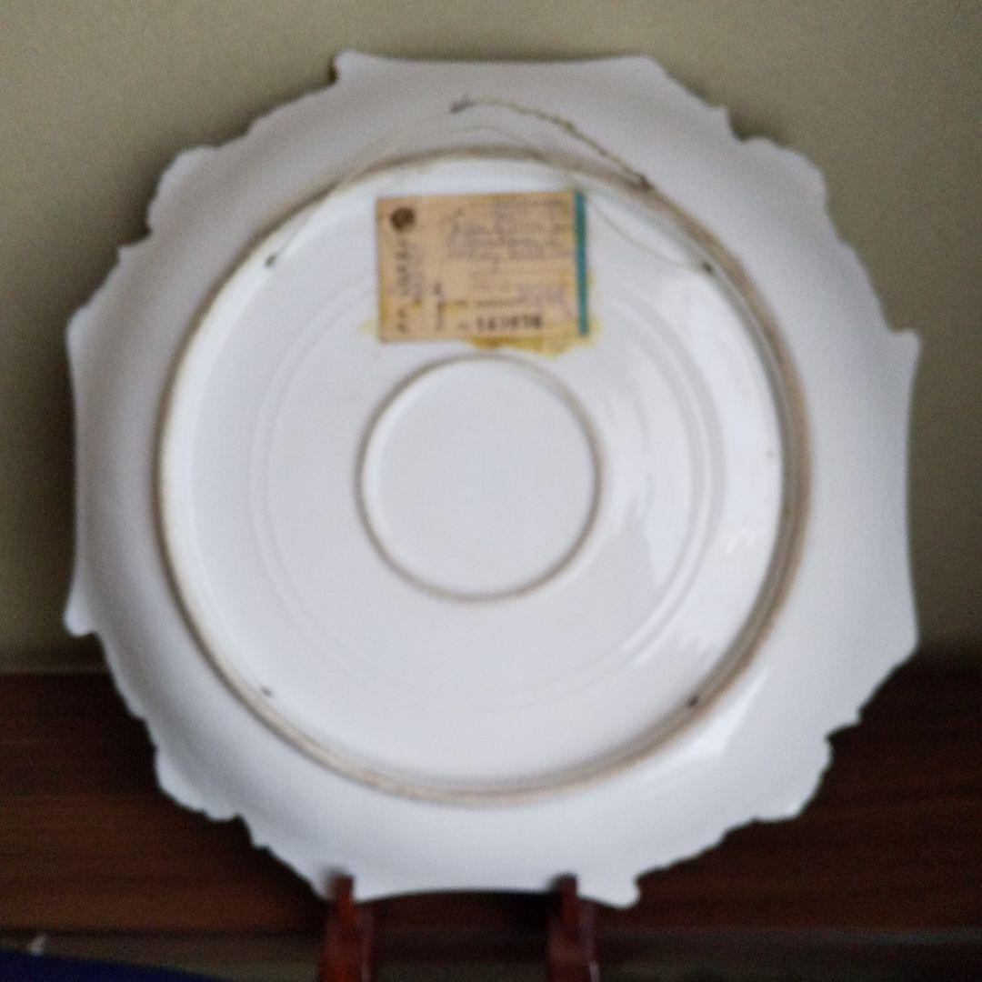 西洋、壁掛け陶器皿アンティーク