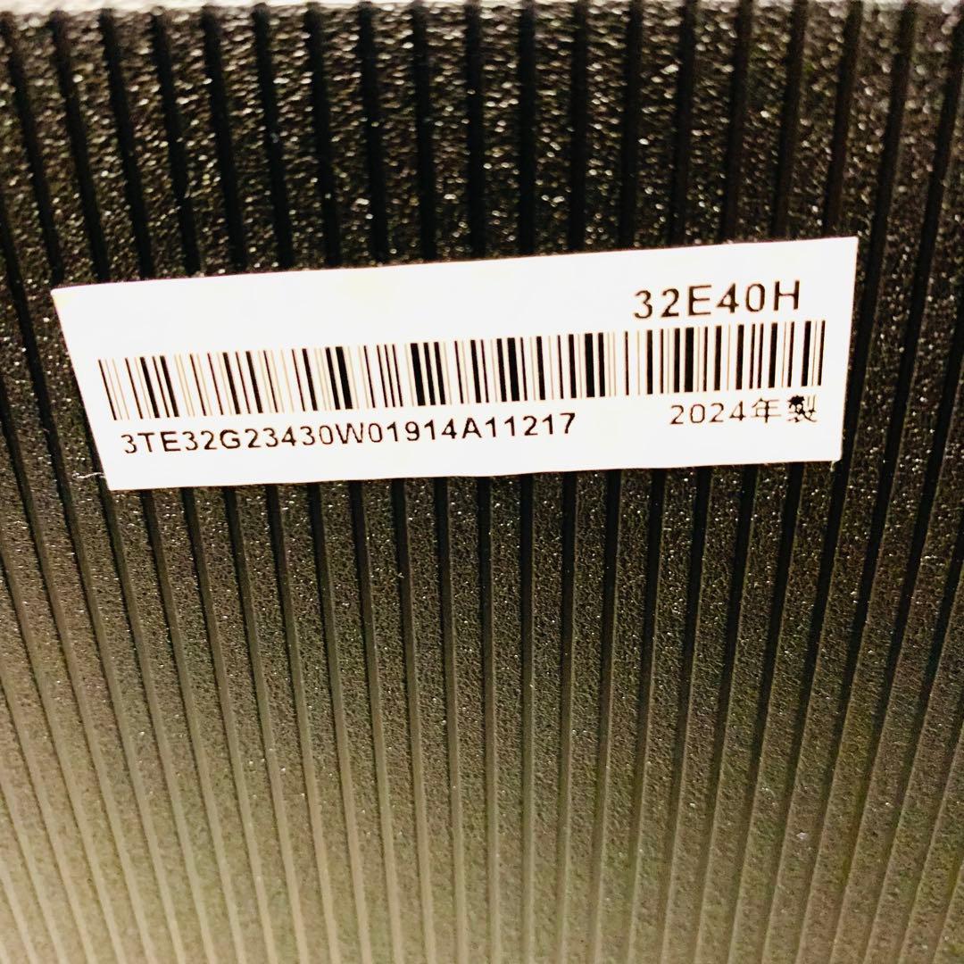 Hisense テレビ 32E40H 2024年製 32V型 液晶テレビ