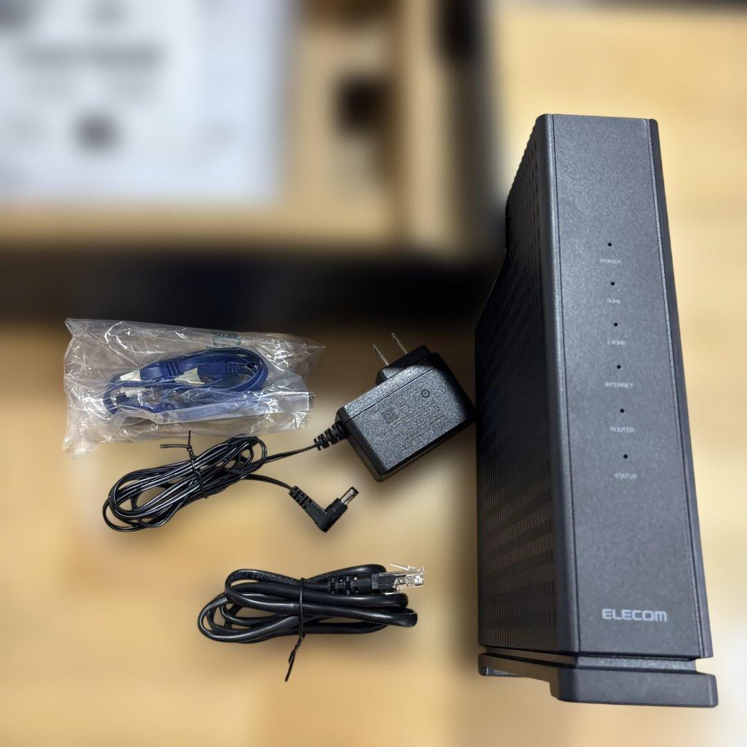 エレコム　ルーター　WRC-BE36QSD-B 未使用