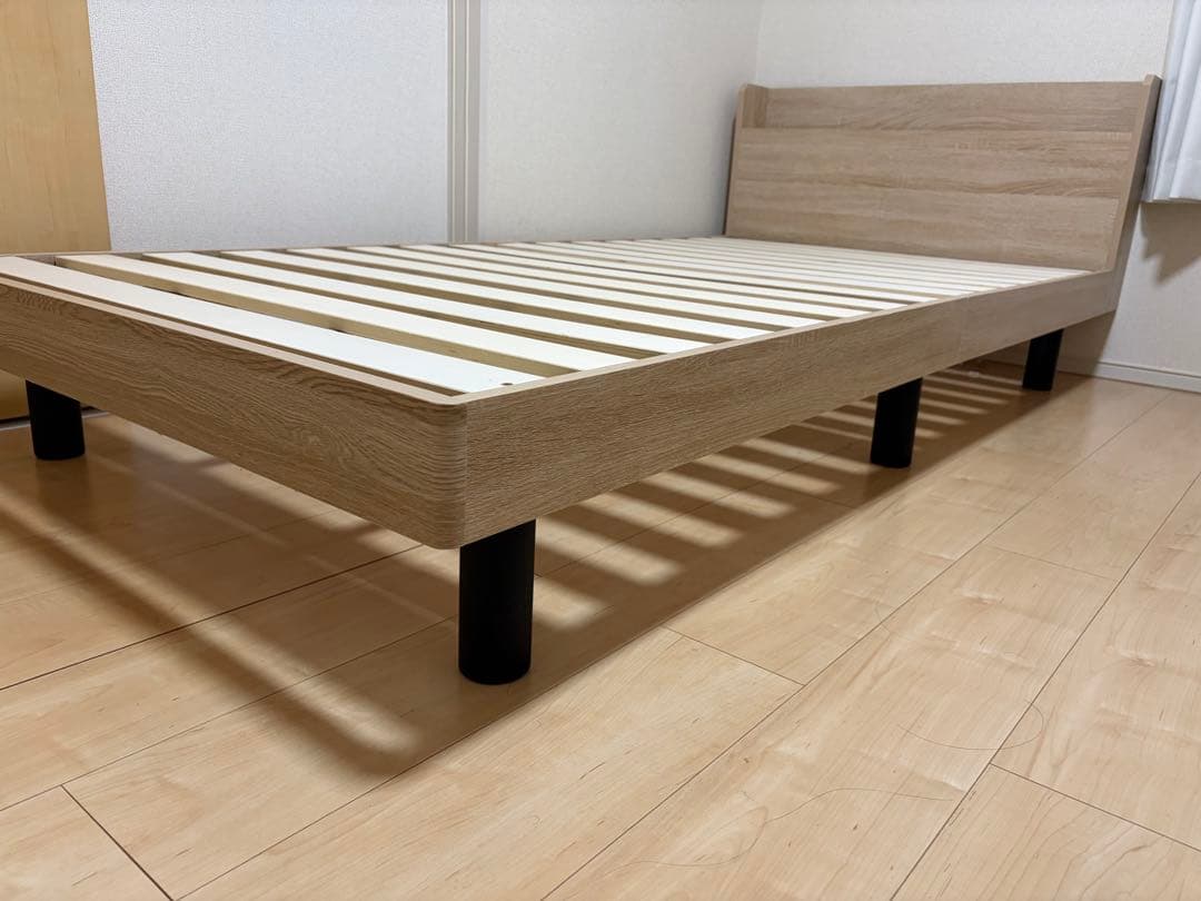 棚付きすのこベッド シングル