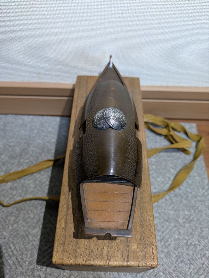 【レア品】大正3年(1914年) 陸軍特別大演習記念 大阪市紀年 三十石船之香爐