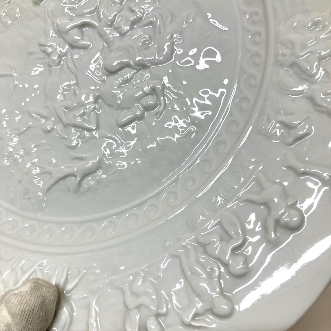 E83 【美品】 リチャードジノリ カポディモンテ ホワイト プレート