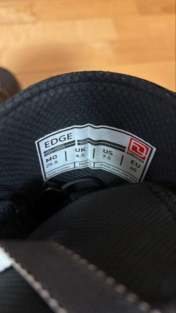 スノボブーツ　DEELUXE EDGE エッジ 25.5cm