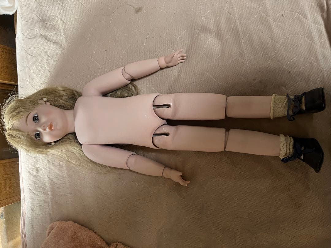 ビスクドールロングフェイスジュモーリプログレー目