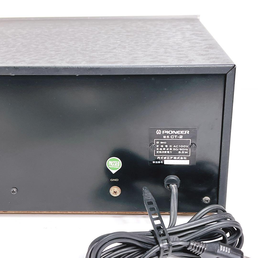 【良品・動作品】 Pioneer CT-2 カセットデッキ　パイオニア　再生OK