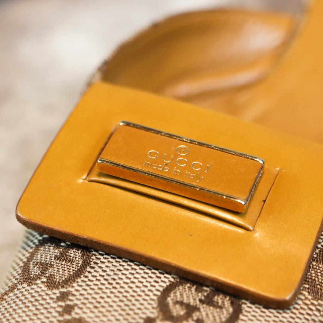 GUCCI グッチ GG柄 ミュール サンダル レザー レディース 箱付き