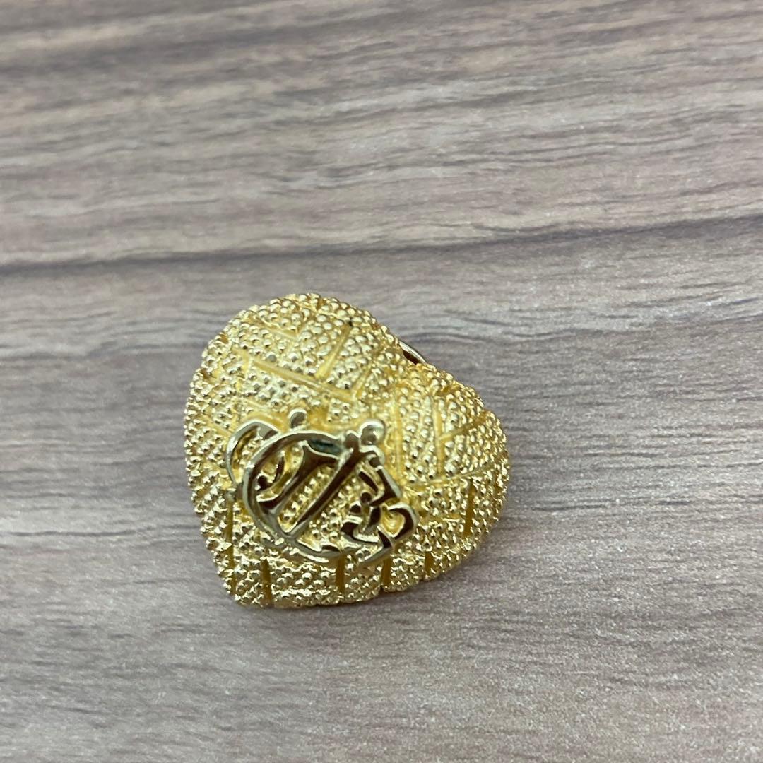 Christian Dior クリスチャンディオール ピンブローチ エンブレム