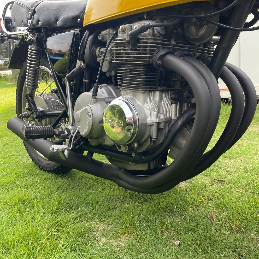 ヨンフォア用手曲げマフラー　CB400F