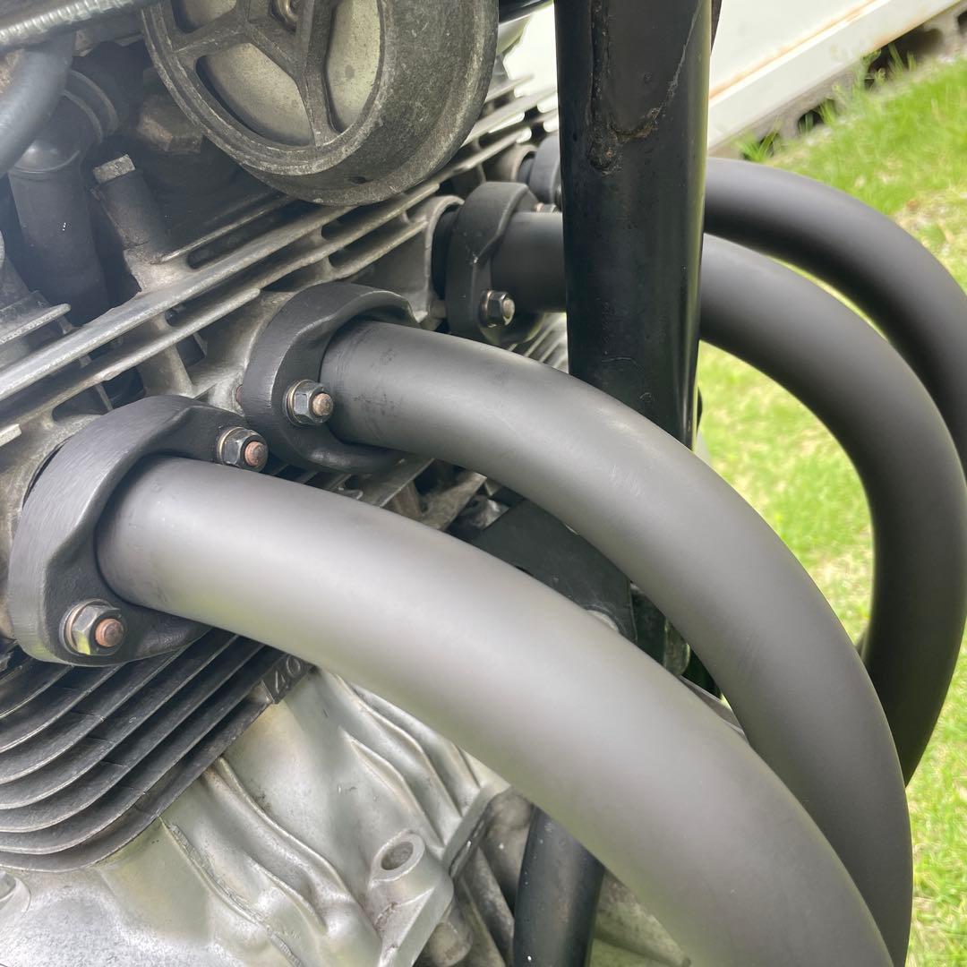 ヨンフォア用手曲げマフラー　CB400F