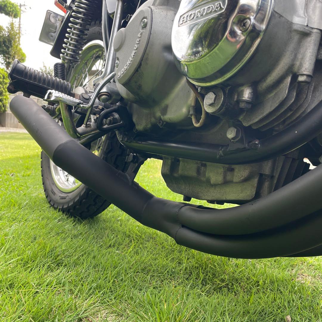 ヨンフォア用手曲げマフラー　CB400F