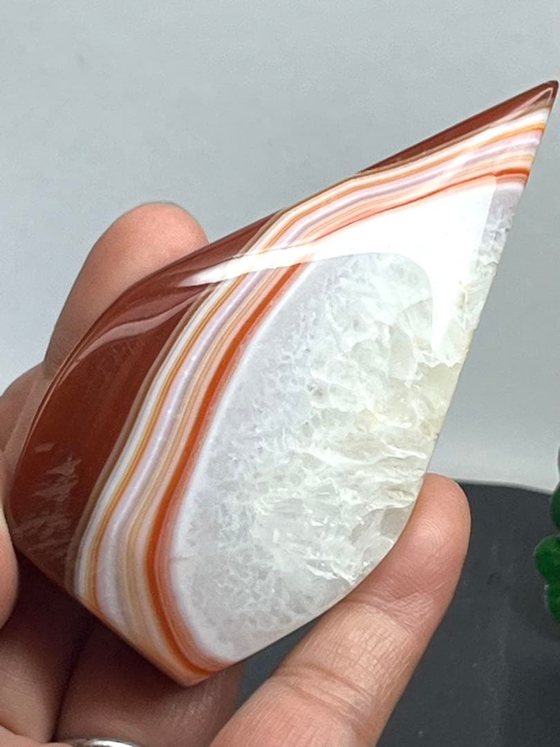 天然石　カーネリアン　フレイム　タケノコ　雫　⭐️1903