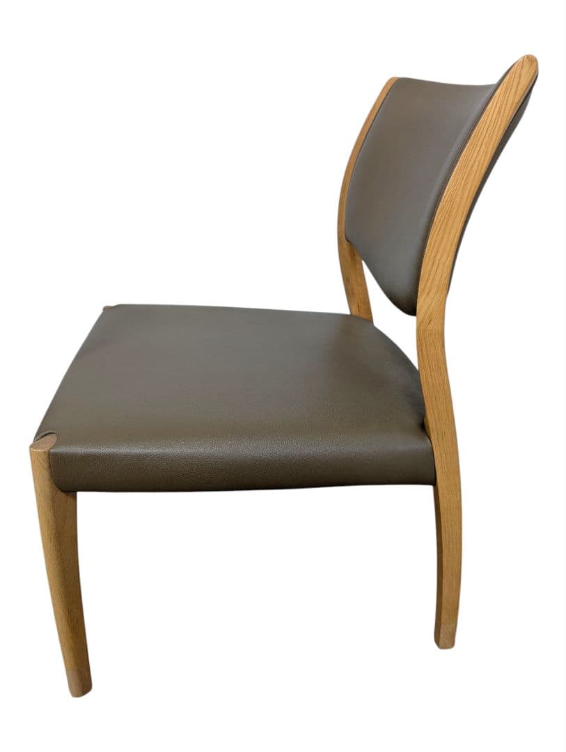 【極上品】浜本工芸 ダイニングチェア DC-5400 合成皮革 レザーチェア