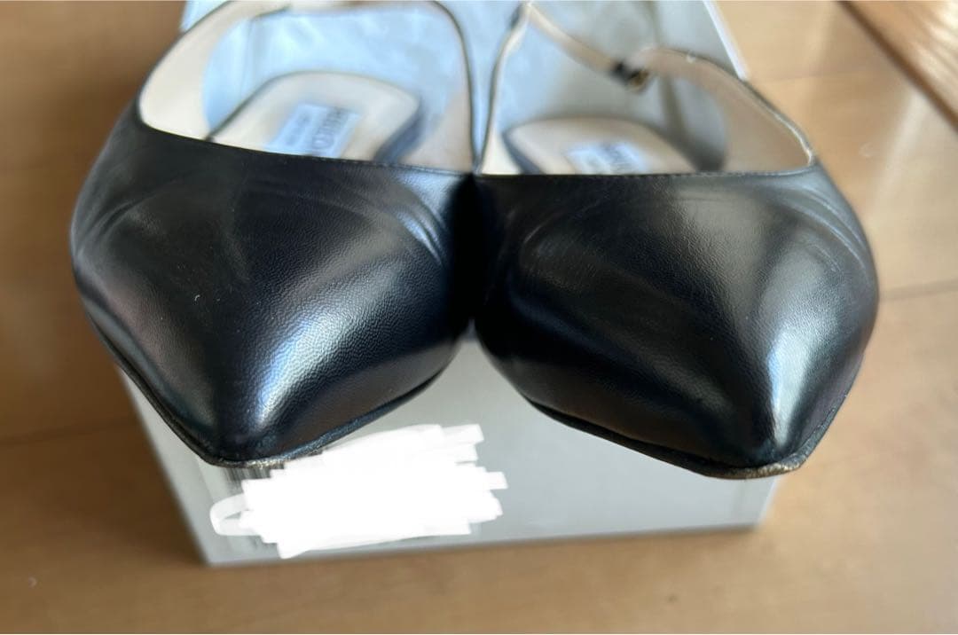 ネブローニ Nebuloni ミュール フラット 39 26cm ブラック