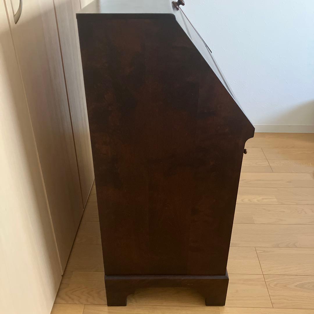 北海道民芸 ライティングビューロー チェスト 学習机 アンティーク インテリア